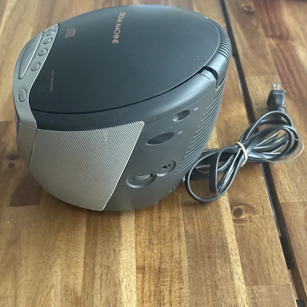 Sony ICF-CD853V Dream Machine CD Player AM/FM/WX Clock Radio - Y2K VTG - TESTED